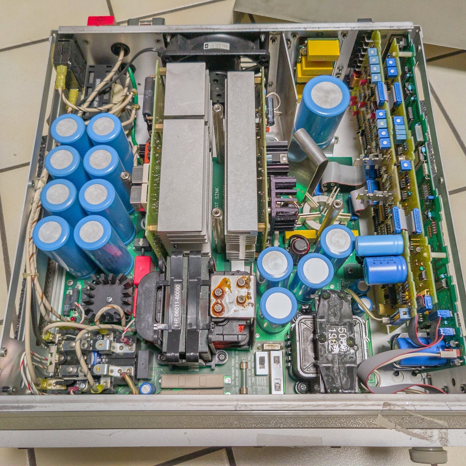 Top cover removed